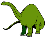Dibujo Braquiosaurio II pintado por samuspiderro