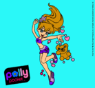 Dibujo Polly Pocket 14 pintado por carlaymonica