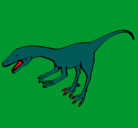 Dibujo Velociraptor II pintado por beyberu73hbe