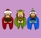 Dibujo Los Reyes Magos 4 pintado por 951236874