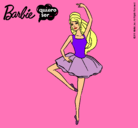 Dibujo Barbie bailarina de ballet pintado por saroi