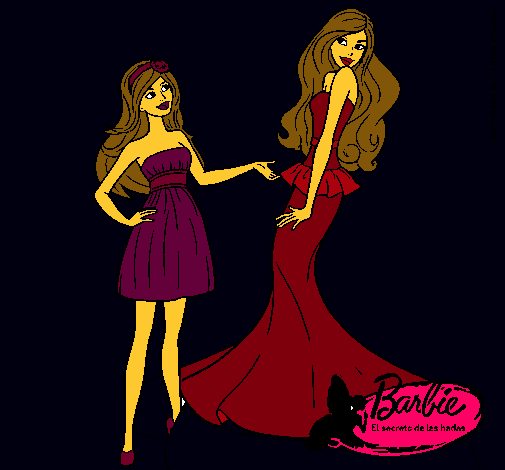 Barbie estrena vestido