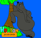 Dibujo Horton pintado por HORTON