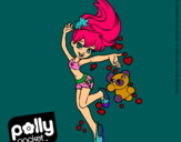 Dibujo Polly Pocket 14 pintado por eider