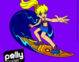 Dibujo Polly Pocket 4 pintado por xula