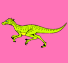 Dibujo Velociraptor pintado por yiyis