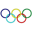 Dibujo Anillas de los juegos olimpícos pintado por holibonito