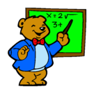 Dibujo Profesor oso pintado por Martaaaaaaaa