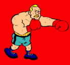 Dibujo Boxeador pintado por ELIO