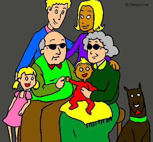 Dibujo Familia pintado por juanca10