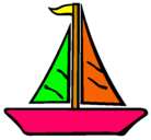 Dibujo Barco velero pintado por nicole--6