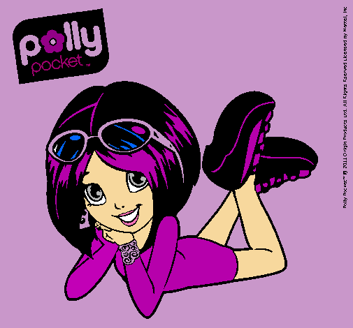 Dibujo Polly Pocket 13 pintado por mipc20003