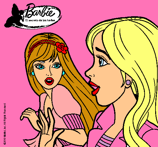 Barbie sorprendida