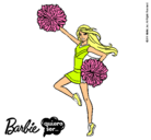 Dibujo Barbie animadora pintado por lydia2