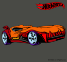 Dibujo Hot Wheels 3 pintado por lokillo