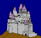 Dibujo Castillo medieval pintado por JUANDANIEL4