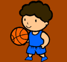 Dibujo Jugador de básquet pintado por oscar24