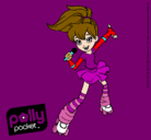 Dibujo Polly Pocket 2 pintado por esteleta