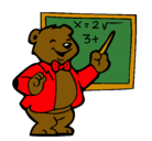 Dibujo Profesor oso pintado por Ariiiiii