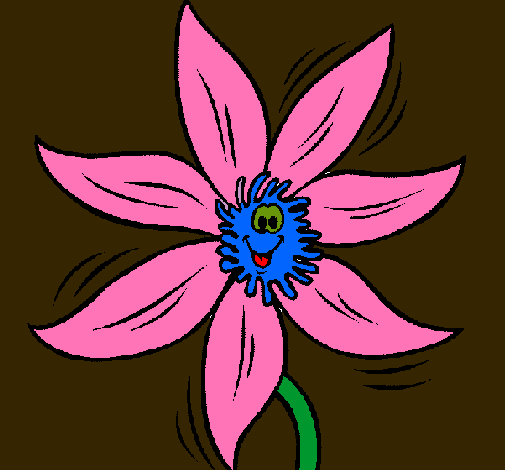 Dibujo Flor pintado por lurdes22
