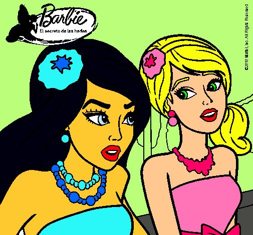 Barbie y su amiga