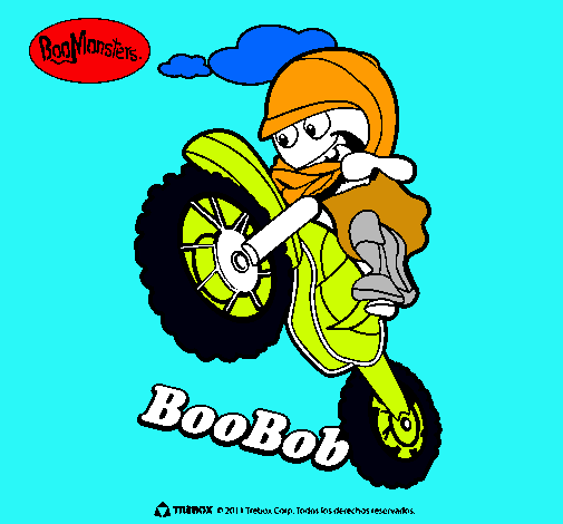 Dibujo BooBob pintado por edipintor