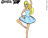 Dibujo Barbie bailarina de ballet pintado por gacer