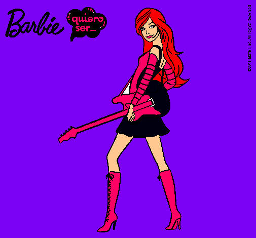 Barbie la rockera