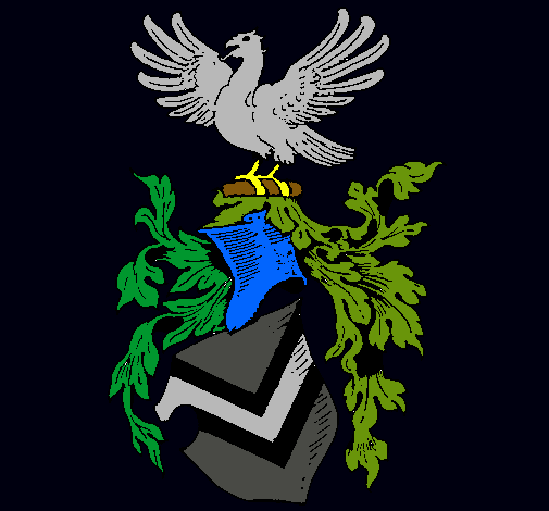 Escudo de armas y aguila 