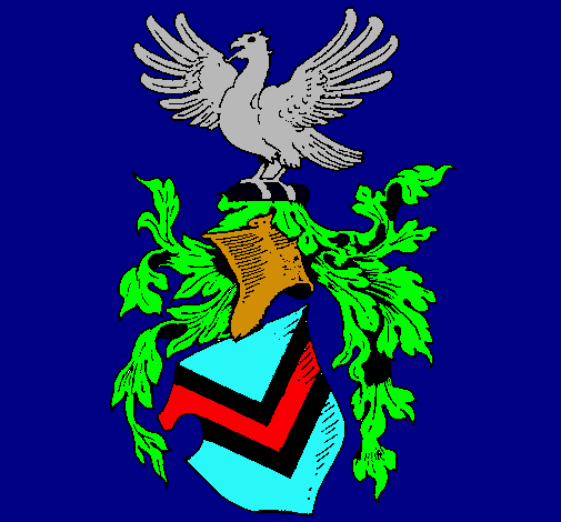 Escudo de armas y aguila 