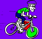 Dibujo Ciclismo pintado por tukita