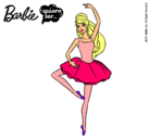 Dibujo Barbie bailarina de ballet pintado por roxxi