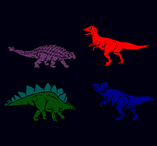 Dinosaurios de tierra