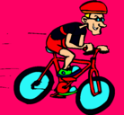 Dibujo Ciclismo pintado por nati14
