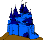 Dibujo Castillo medieval pintado por DiegoFede