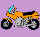 Dibujo Motocicleta pintado por 4695