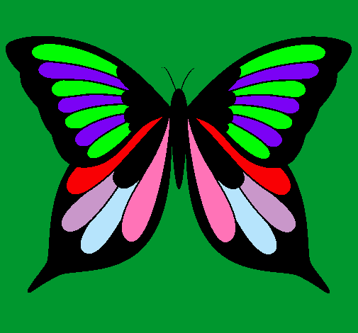 Dibujo Mariposa 8 pintado por tania5