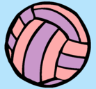 Dibujo Pelota de voleibol pintado por bece080201
