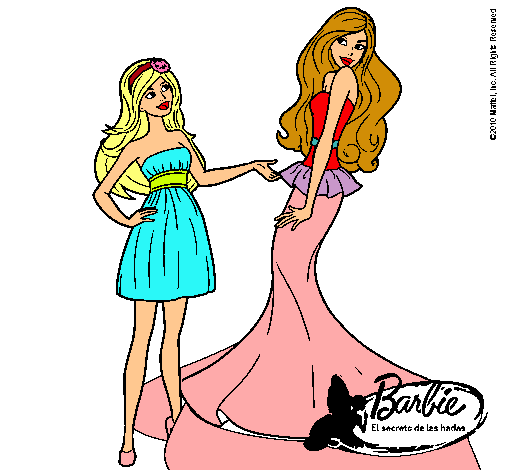 Barbie estrena vestido