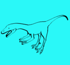 Dibujo Velociraptor II pintado por etyyhtrdshb