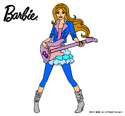 Barbie guitarrista