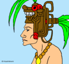 Dibujo Jefe de la tribu pintado por micadoca