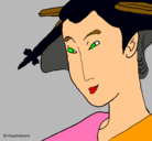 Dibujo Geisha  pintado por 210602