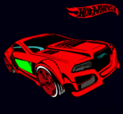 Dibujo Hot Wheels 5 pintado por Emanuell