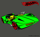 Dibujo Hot Wheels 4 pintado por Emanuell