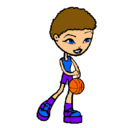 Dibujo Jugadora de básquet pintado por mmmmmmmmmmmm