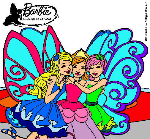 Barbie y sus amigas en hadas