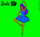 Dibujo Barbie bailarina de ballet pintado por france_alicia