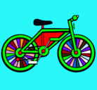 Dibujo Bicicleta pintado por hdgfhes