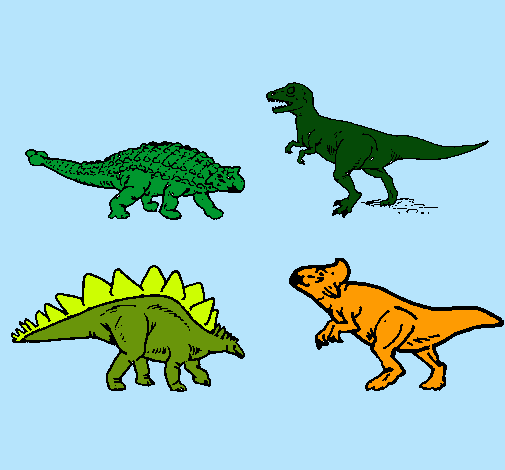 Dinosaurios de tierra